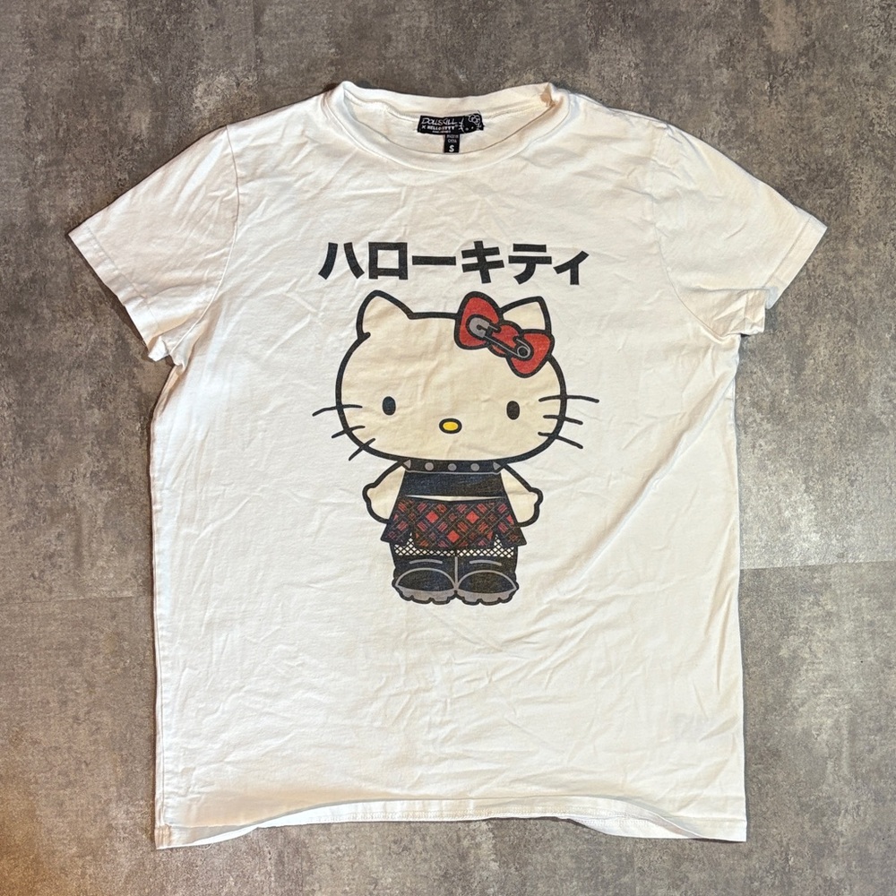 Hello Kitty X Dolls Kill Sanrio Shirt Japanese Sx S RARE